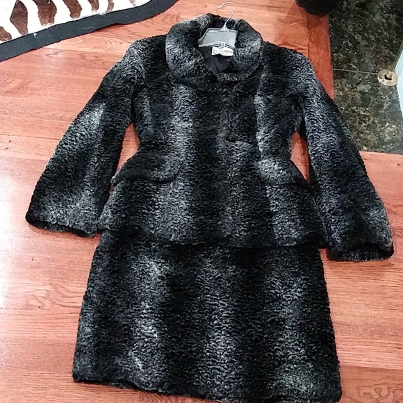 Dolce & Gabbana Other - Dolce & Gabbana Chenille wool gray black suit